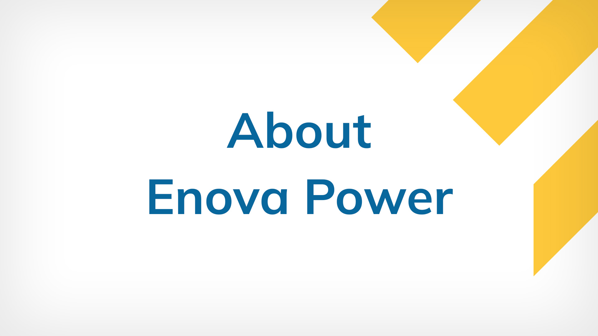 About Enova