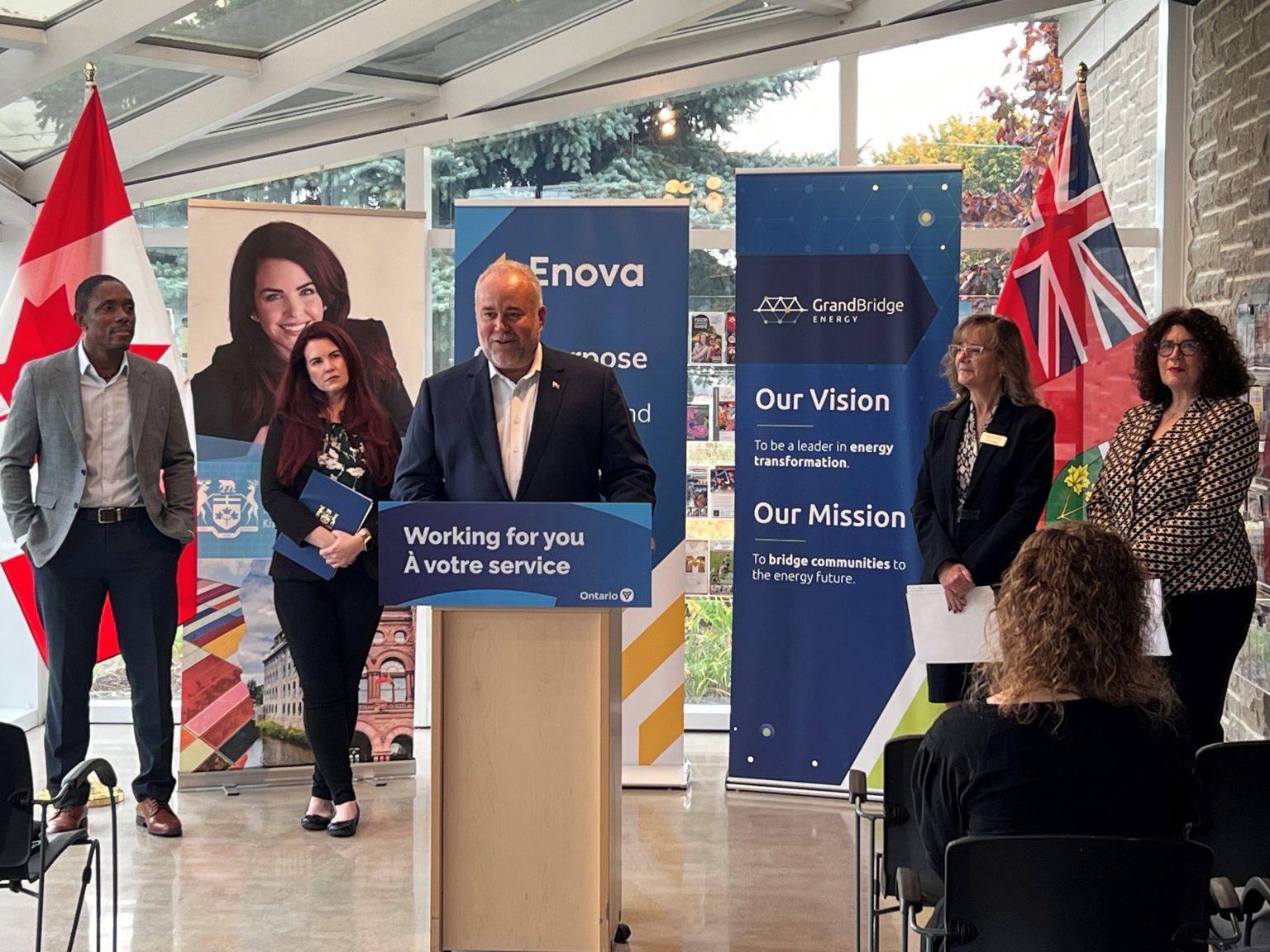 MPP Dixon joins Minister Smith and Local Utilities to Launch Green ...